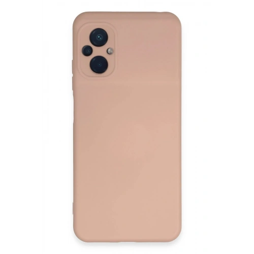 Durukar®   Poco M5 Kılıf Nano içi Kadife Silikon - Pudra