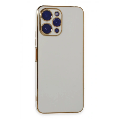 Durukar®   Poco M6 Pro 5G Kılıf Volet Silikon - Beyaz