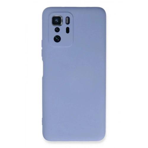 Durukar®   Poco X3 GT Kılıf Nano içi Kadife Silikon - Lila