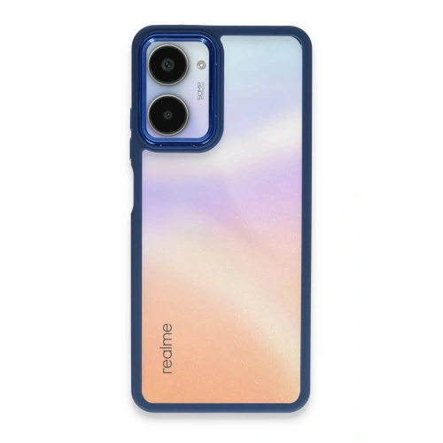Mey İthalat®  Realme 10 Pro 5G Kılıf Dora Kapak - Mavi