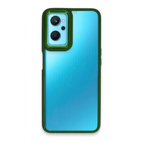 Durukar®  Realme 9i 4G Kılıf Dora Kapak - Haki Yeşil