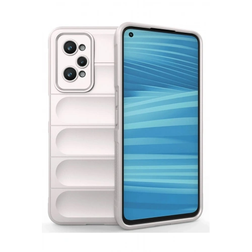 Durukar®  Realme GT2 5G Kılıf Optimum Silikon - Krem