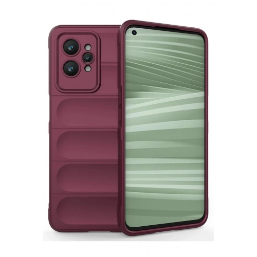 Durukar®  Realme GT2 Pro 5G Kılıf Optimum Silikon - Bordo