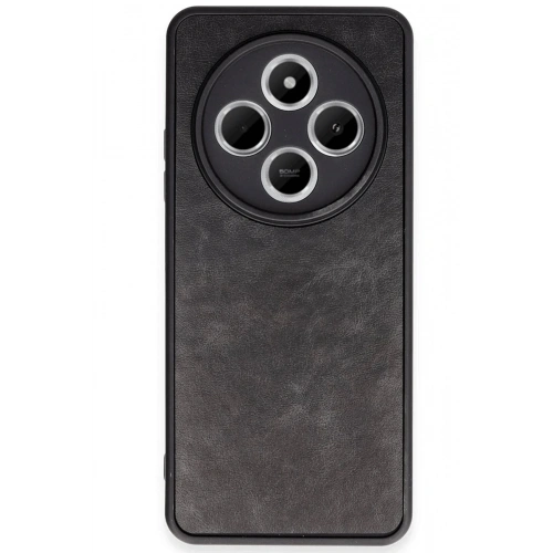 Durukar®   Redmi 14C Kılıf Aras Deri Kapak - Siyah