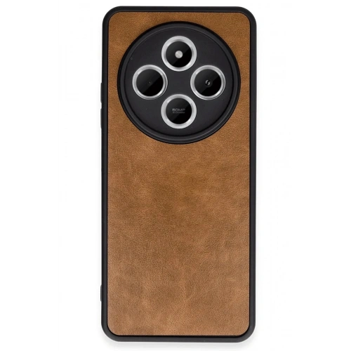 Durukar®   Redmi 14C Kılıf Aras Deri Kapak - Taba