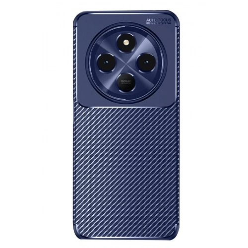 Durukar®   Redmi 14C Kılıf Auto Focus Karbon Kapak - Lacivert