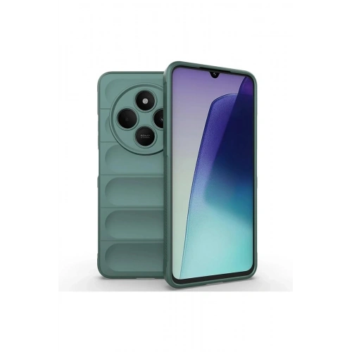 Durukar®   Redmi 14C Kılıf Optimum Silikon - Koyu Yeşil