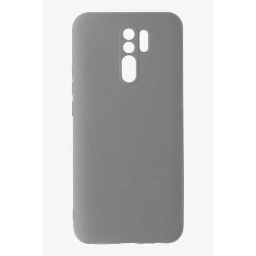 Durukar®   Redmi 9 Kılıf Nano içi Kadife Silikon - Gri