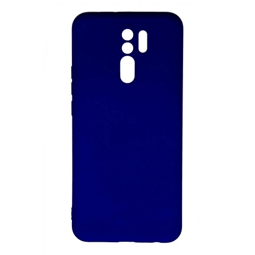 Durukar®   Redmi 9 Kılıf Nano içi Kadife Silikon - Lacivert