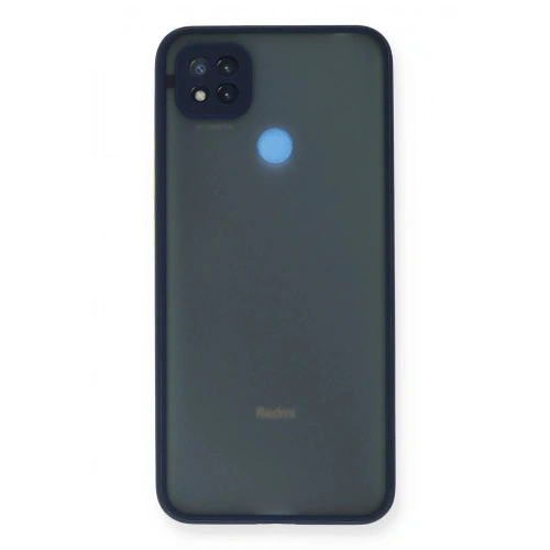 Durukar®   Redmi 9C Kılıf Montreal Silikon Kapak - Lacivert