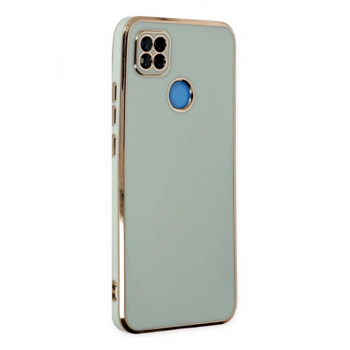 Durukar®   Redmi 9C Kılıf Volet Silikon - Açık Yeşil