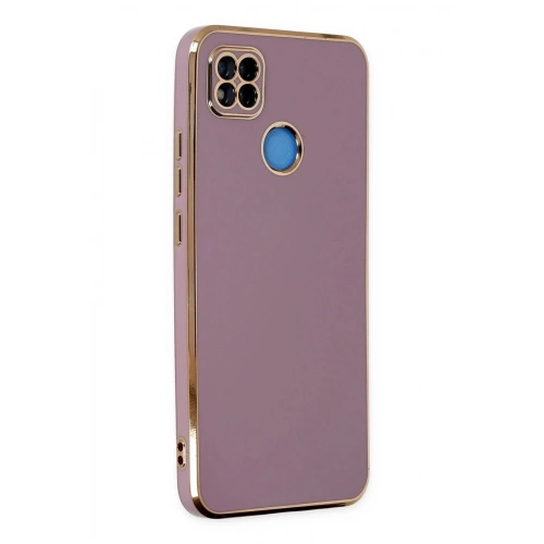 Durukar®   Redmi 9C Kılıf Volet Silikon - Mor