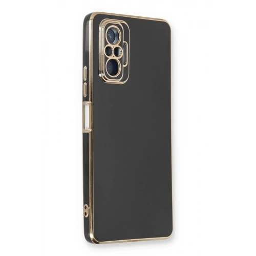 Durukar®   Redmi Note 10 Pro Kılıf Volet Silikon - Siyah