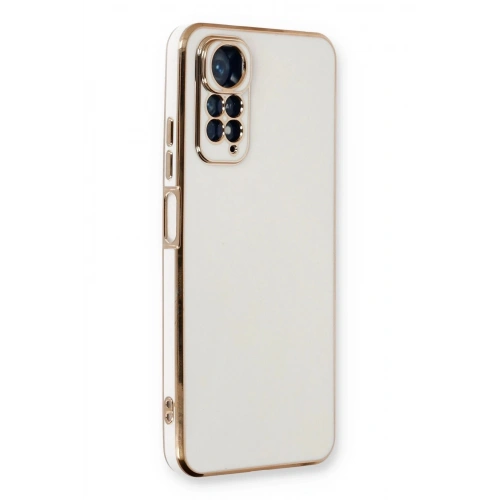 Mey İthalat®   Redmi Note 11 Kılıf Volet Silikon - Beyaz