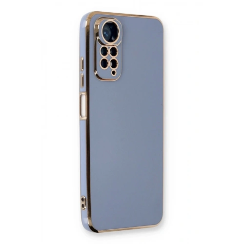 Durukar®   Redmi Note 11 Kılıf Volet Silikon - Mavi