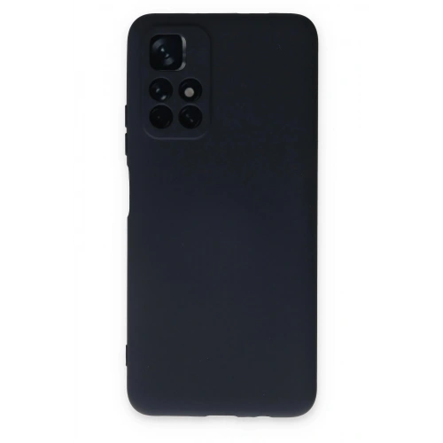 Durukar®   Redmi Note 11T Kılıf Nano içi Kadife Silikon - Lacivert