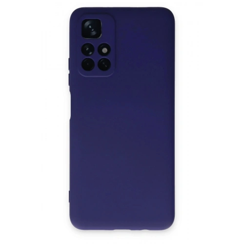 Durukar®   Redmi Note 11T Kılıf Nano içi Kadife Silikon - Mor