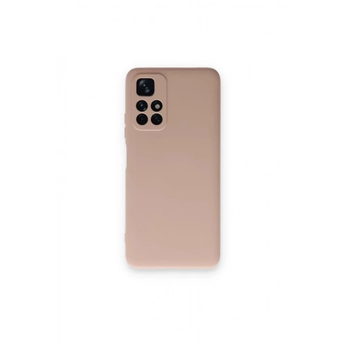 Durukar®   Redmi Note 11T Kılıf Nano içi Kadife Silikon - Pudra