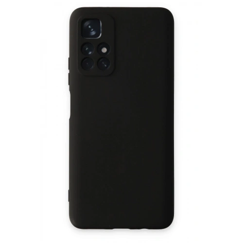 Durukar®   Redmi Note 11T Kılıf Nano içi Kadife Silikon - Siyah