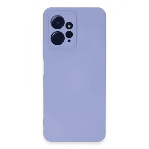 Durukar®   Redmi Note 12 4G Kılıf Nano içi Kadife Silikon - Lila