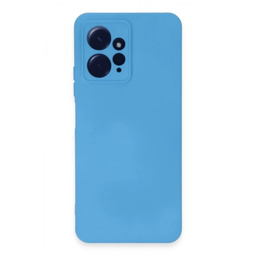 Durukar®   Redmi Note 12 4G Kılıf Nano içi Kadife Silikon - Mavi