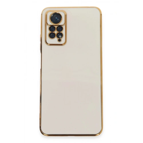 Durukar®   Redmi Note 12 Pro 4G Kılıf Volet Silikon - Beyaz