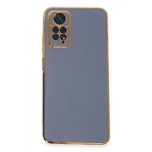 Durukar®   Redmi Note 12 Pro 4G Kılıf Volet Silikon - Mavi