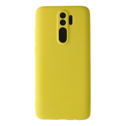 Mey İthalat®   Redmi Note 8 Pro Kılıf First Silikon - Sarı