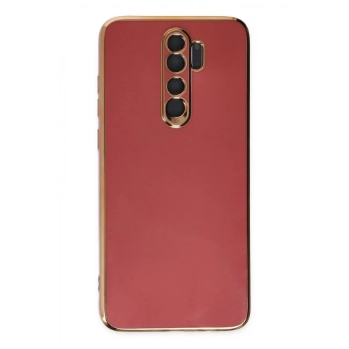 Durukar®   Redmi Note 8 Pro Kılıf Volet Silikon - Kırmızı