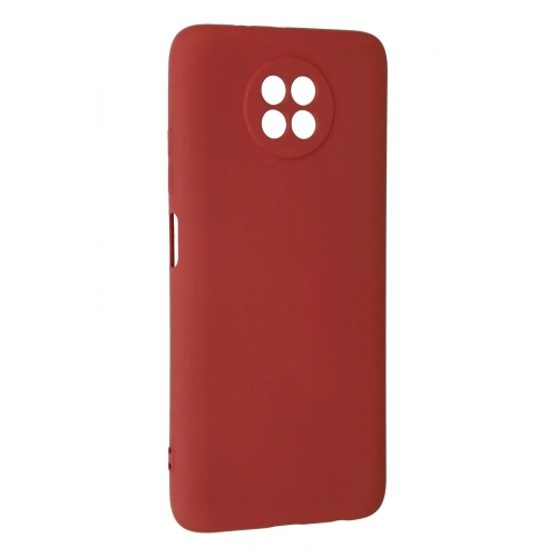 Durukar®   Redmi Note 9 5G Kılıf Nano içi Kadife Silikon - Kiremit
