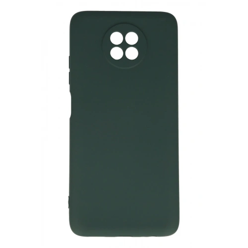 Durukar®   Redmi Note 9 5G Kılıf Nano içi Kadife Silikon - Koyu Yeşil