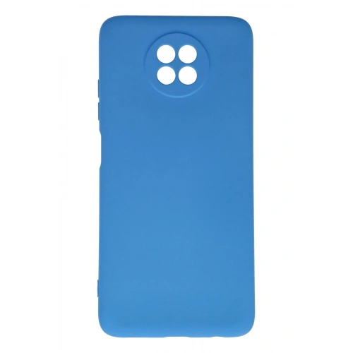 Durukar®   Redmi Note 9 5G Kılıf Nano içi Kadife Silikon - Mavi