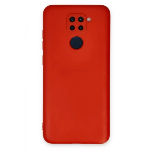 Durukar®   Redmi Note 9 Kılıf Nano içi Kadife Silikon - Kırmızı