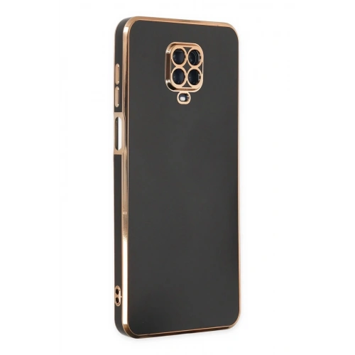 Durukar®   Redmi Note 9 Pro Kılıf Volet Silikon - Siyah