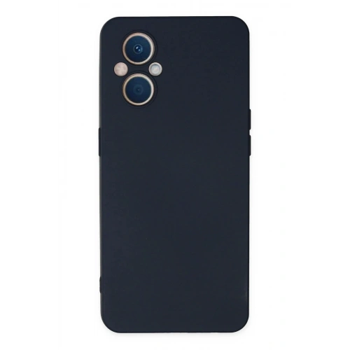 Durukar®   Reno 7 Lite Kılıf Nano içi Kadife Silikon - Lacivert