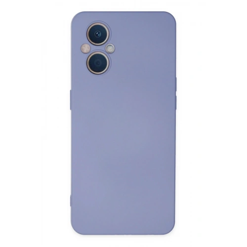Durukar®   Reno 7 Lite Kılıf Nano içi Kadife Silikon - Lila