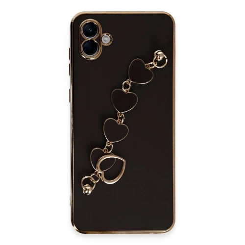 Durukar®  Samsung Galaxy A04E Kılıf Esila Silikon - Siyah