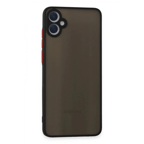 Durukar®  Samsung Galaxy A05 Kılıf Montreal Silikon Kapak - Siyah