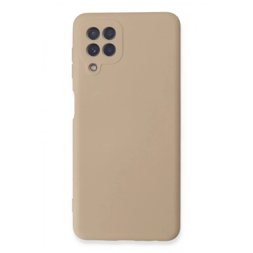 Durukar®  Samsung Galaxy A22 Kılıf Nano içi Kadife Silikon - Pudra