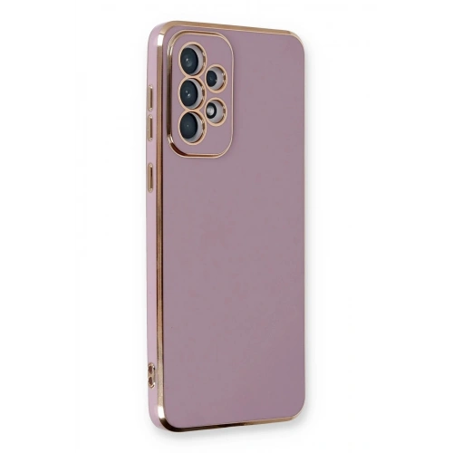 Durukar®  Samsung Galaxy A33 5G Kılıf Volet Silikon - Mor