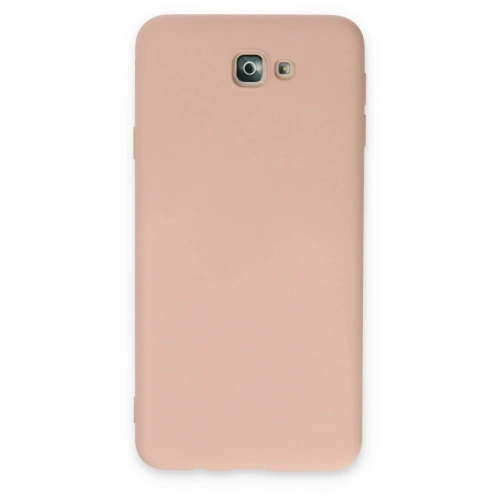 Durukar®  Samsung Galaxy J7 Prime Kılıf Nano içi Kadife Silikon - Pudra