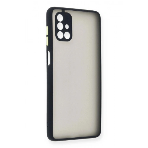 Durukar®  Samsung Galaxy M51 Kılıf Montreal Silikon Kapak - Lacivert