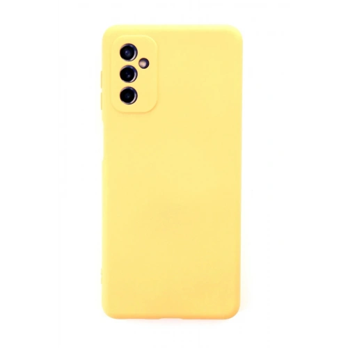 Durukar®  Samsung Galaxy M52 5G Kılıf Nano içi Kadife Silikon - Sarı