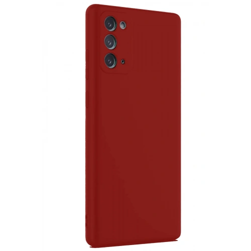 Durukar®  Samsung Galaxy Note 20 Kılıf First Silikon - Bordo