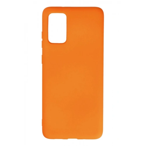 Durukar®  Samsung Galaxy S20 Plus Kılıf Nano içi Kadife Silikon - Turuncu