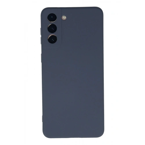 Mey İthalat®  Samsung Galaxy S21 Plus Kılıf Nano içi Kadife Silikon - Gri