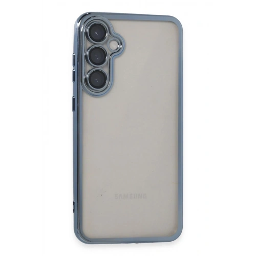 Durukar®  Samsung Galaxy S23 FE Kılıf  Lensli Silikon - Açık Mavi