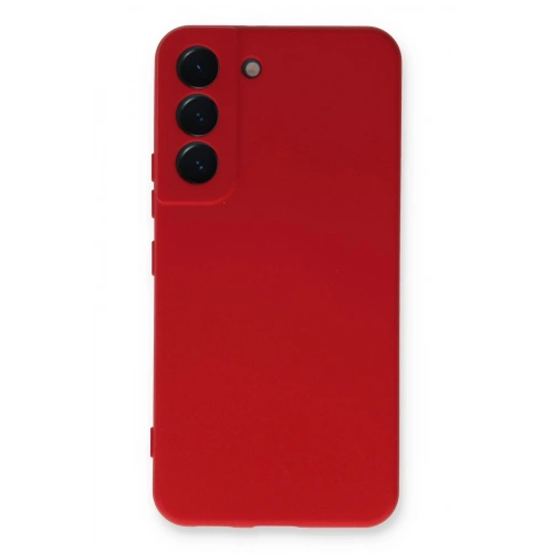 Durukar®  Samsung Galaxy S23 Plus Kılıf Nano içi Kadife Silikon - Kırmızı