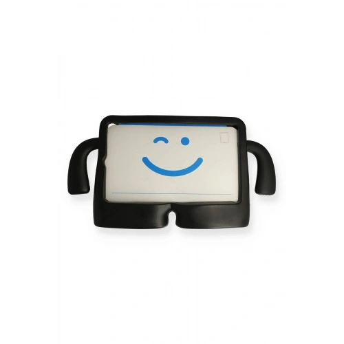 Durukar®  Samsung Galaxy T510 Tab A 10.1 Kılıf Karakter Tablet Silikon - Siyah