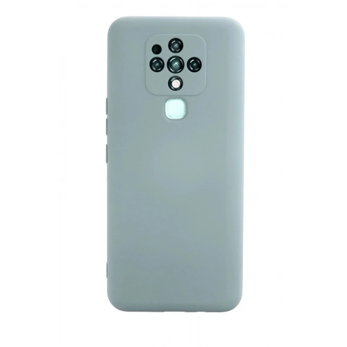 Durukar®  Tecno Camon 16 Kılıf Nano içi Kadife Silikon - Buz Mavisi